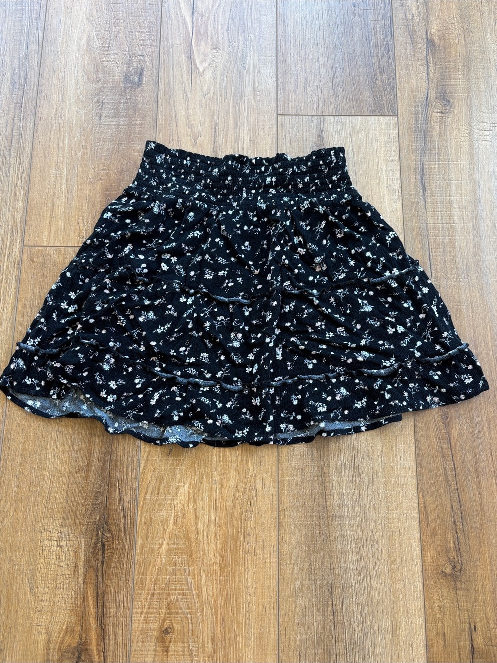 Hippie Rose Women’s Boho Ruffled Skirt